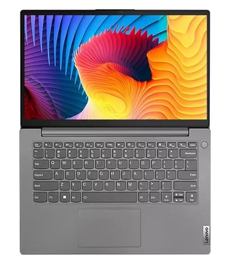 Lenovo V14 G3 14" FHD Laptop, Intel Core i5-1235U, 16GB DDR4 RAM, 512GB SSD, Intel Iris Xe Graphics, Windows 11, Ms-Office Lifetime Validity, Iron Grey,1.6kg, 1 Year Onsite Brand Warranty